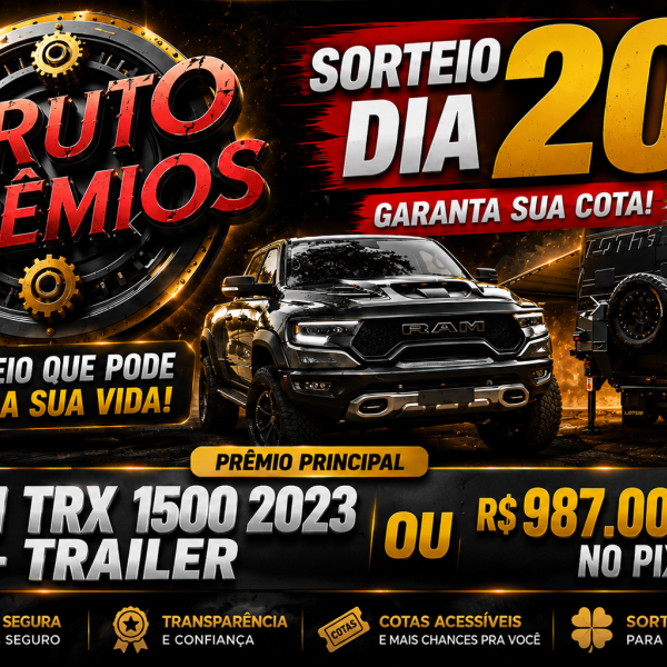 RAM TRX 1500 2023 + TRAILER OU R$987.000,00 no PIX 💰